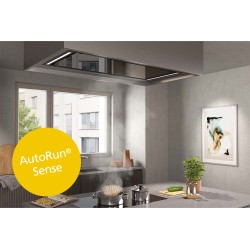 Wesco EVRE-L Alto 80 noir évacuation, plafonnier avec éclairage (4013729-021)