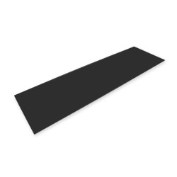 cache-moteur synthétique noir, 1000x291x3 mm (4013895)