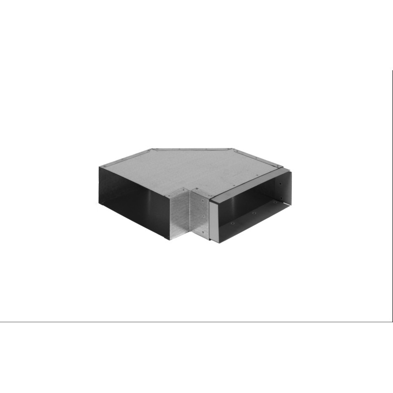 Wesco Gaine plate type 100 coude horizontal 90°, L : 312 mm (4004107)