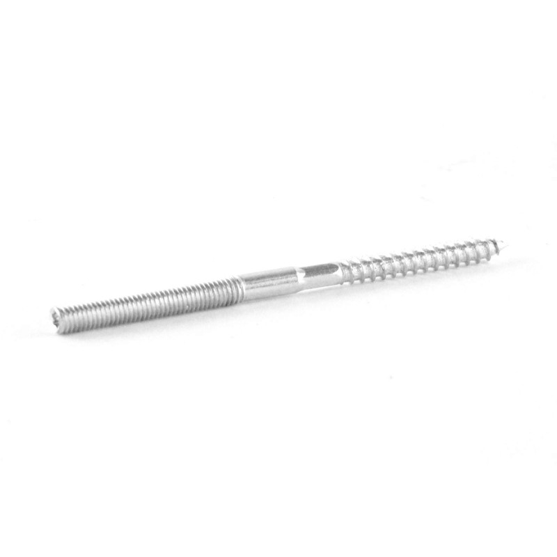 Wesco Vis à double filetage M8 130 mm, sans tête (4002307)